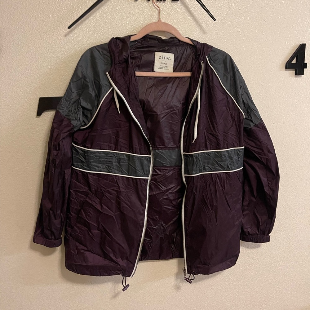 ☀️3x25☀️ Zine Zip up Windbreaker jacket
